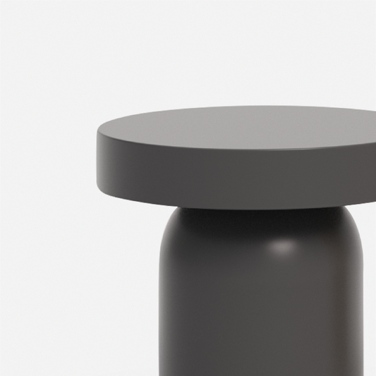 柱型圓几 Column Side Table