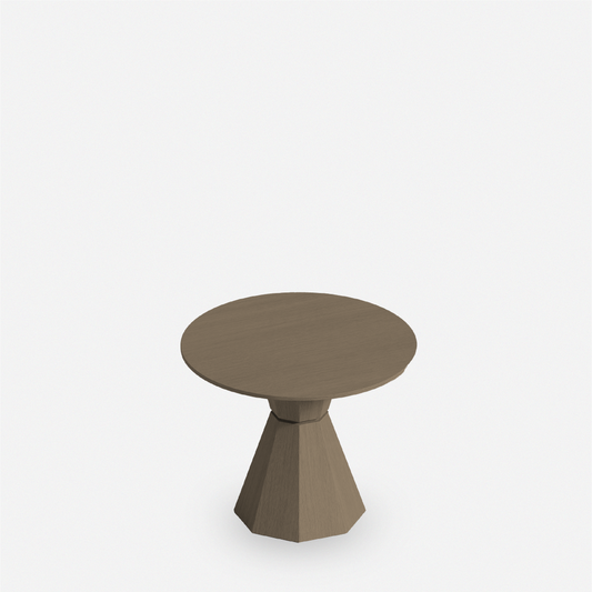 稜角圓几 Prismatic Round Table