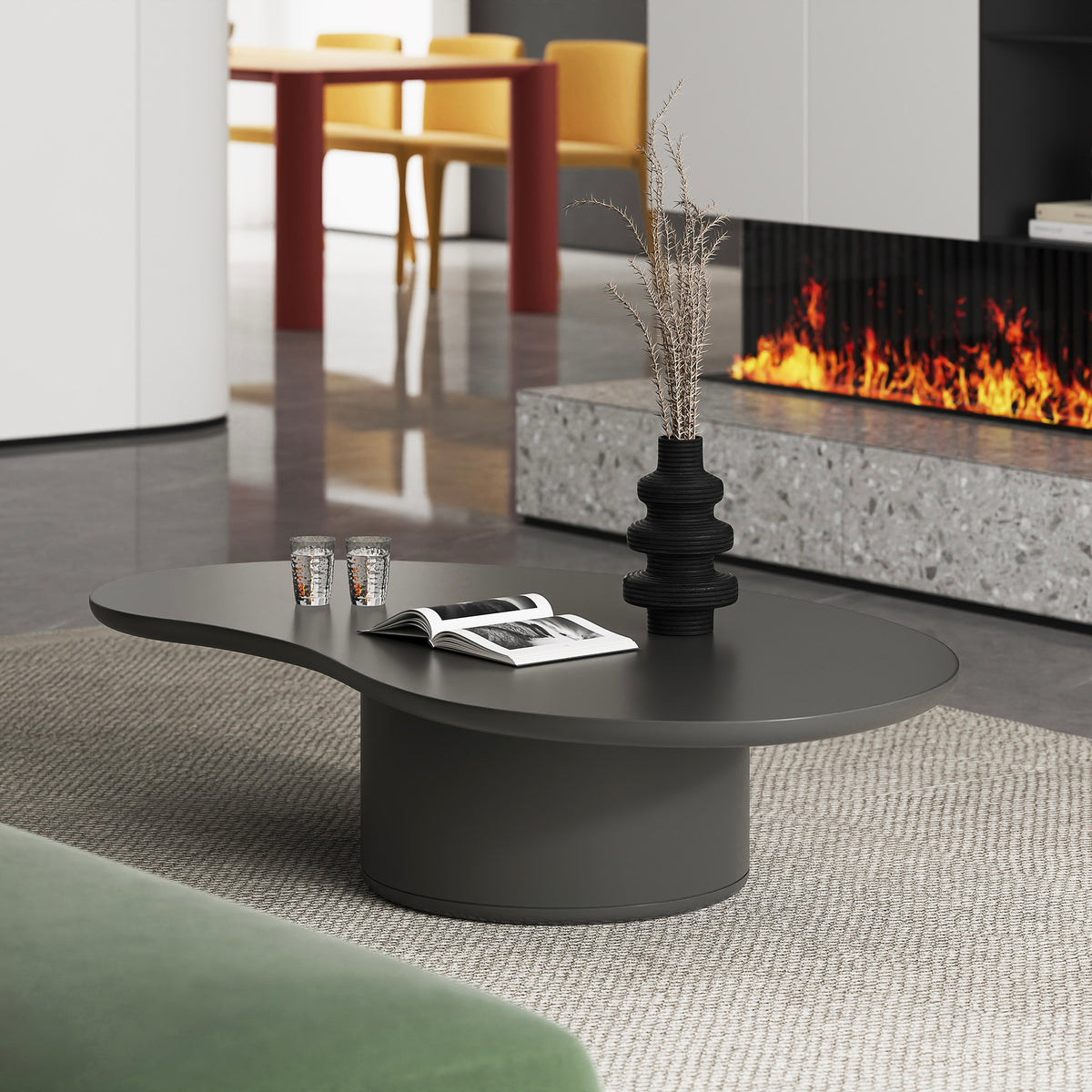 豆型客廳茶几 Bean-Shaped Table