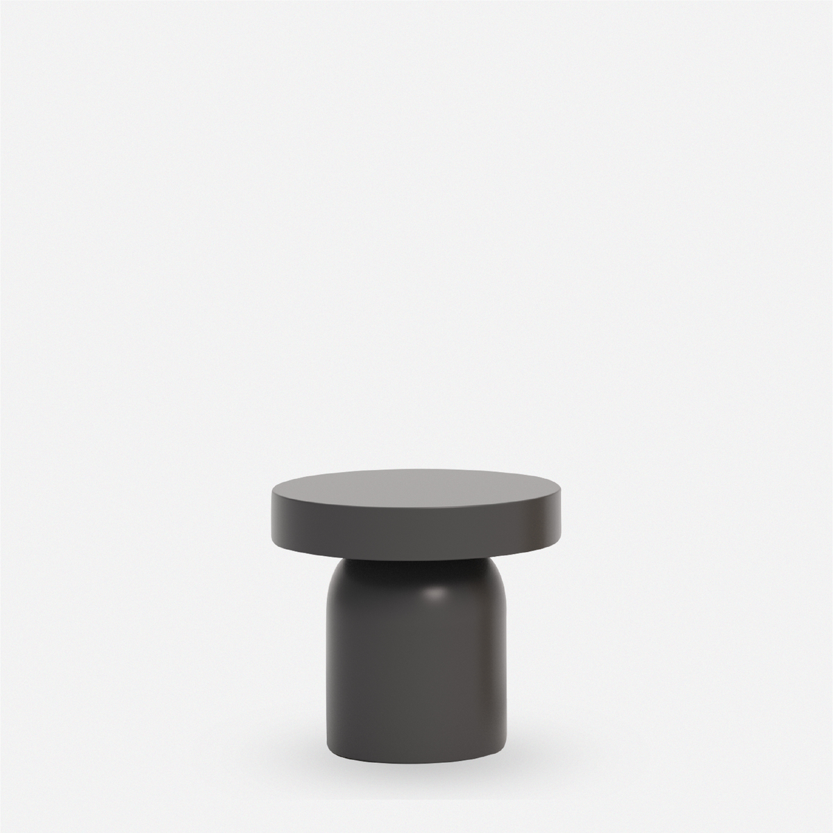 柱型圓几 Column Side Table