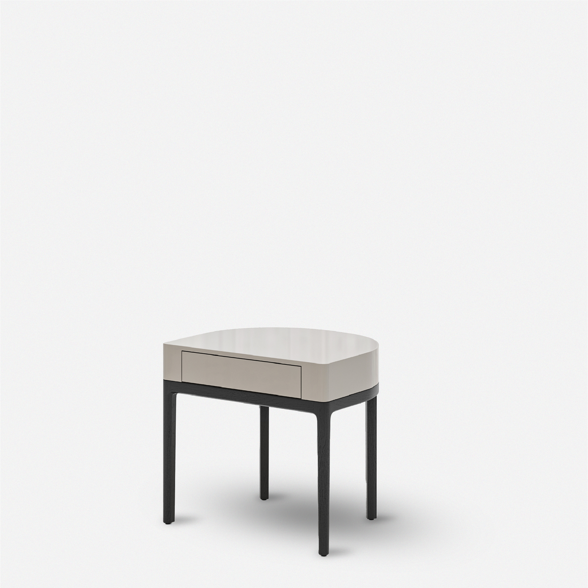 半圓床頭櫃 Half-Round Nightstand