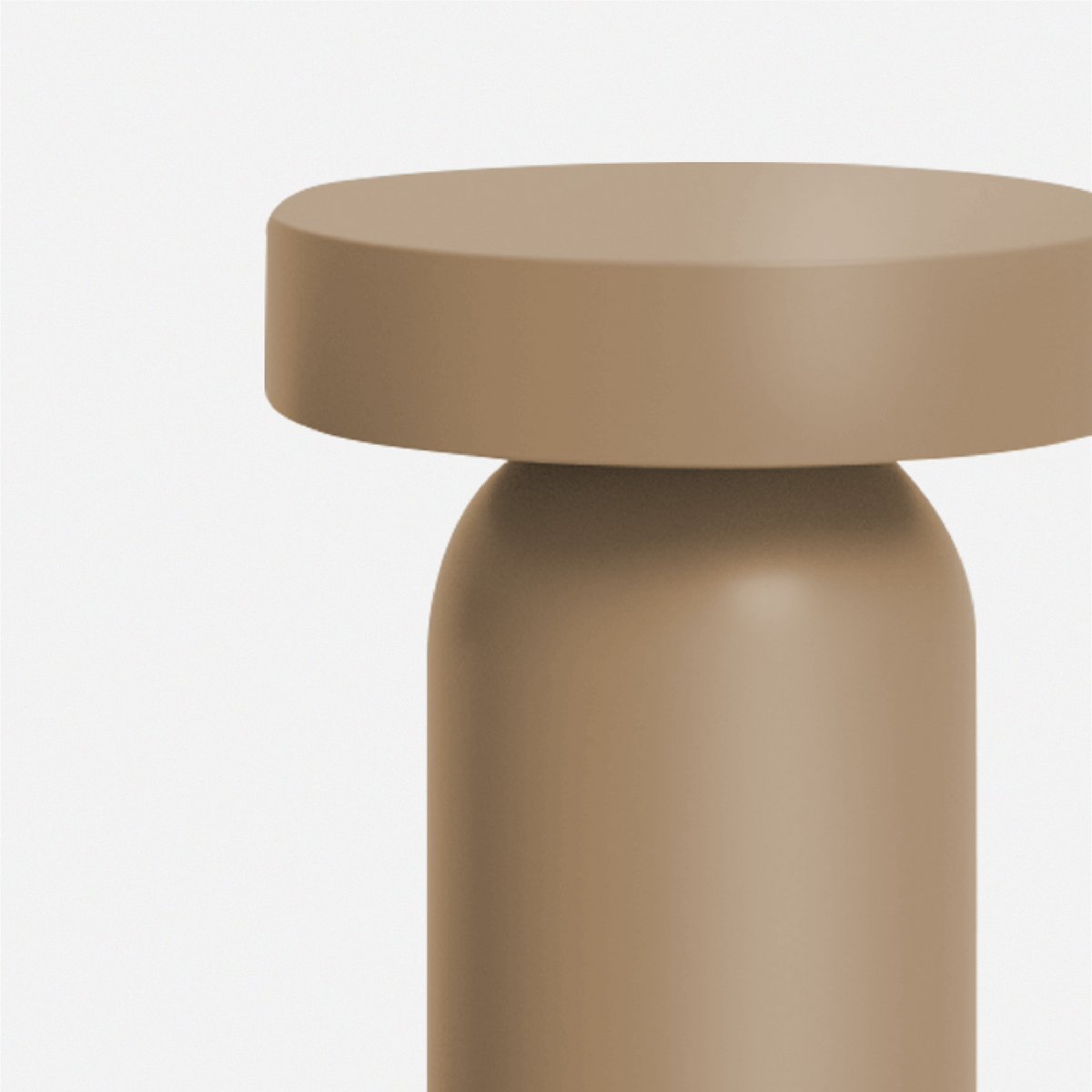 柱型圓几 Column Side Table
