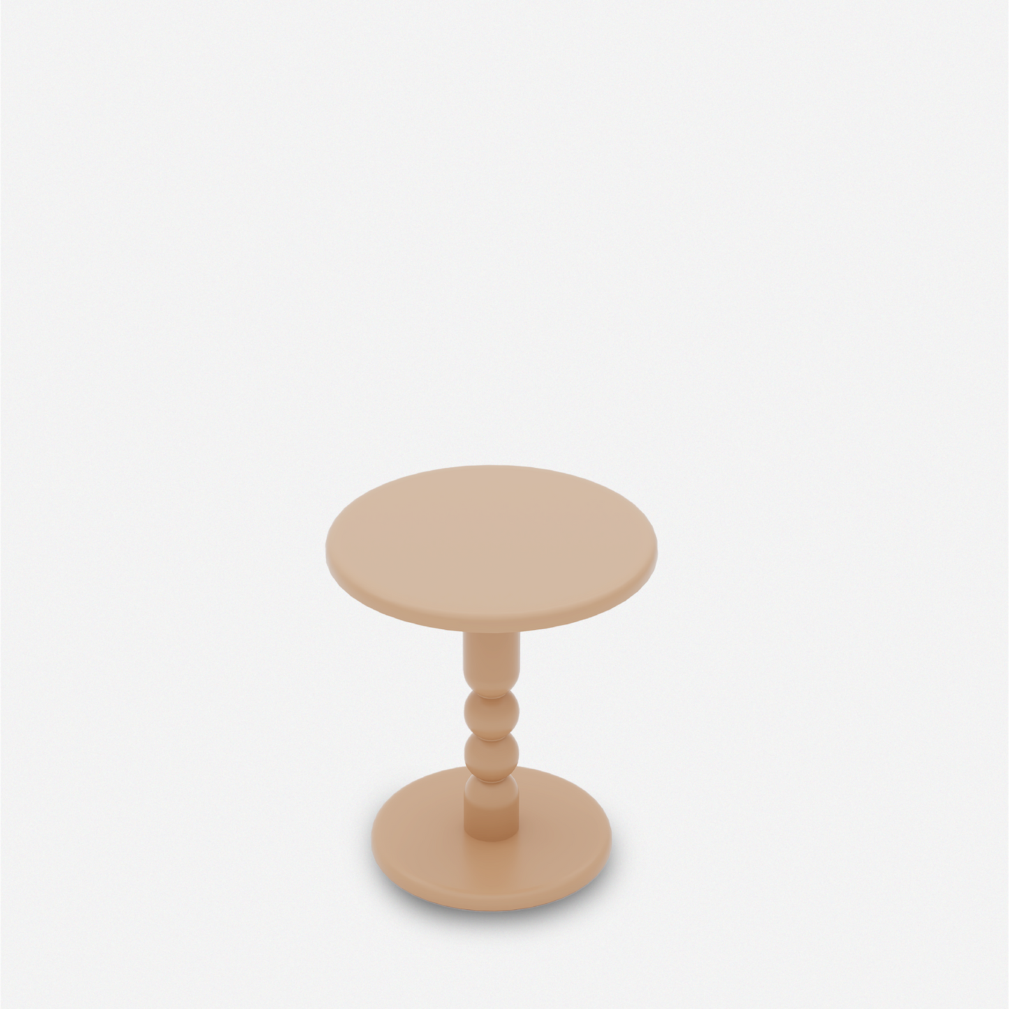 珍珠立柱几 Pearl Pillar Side Table