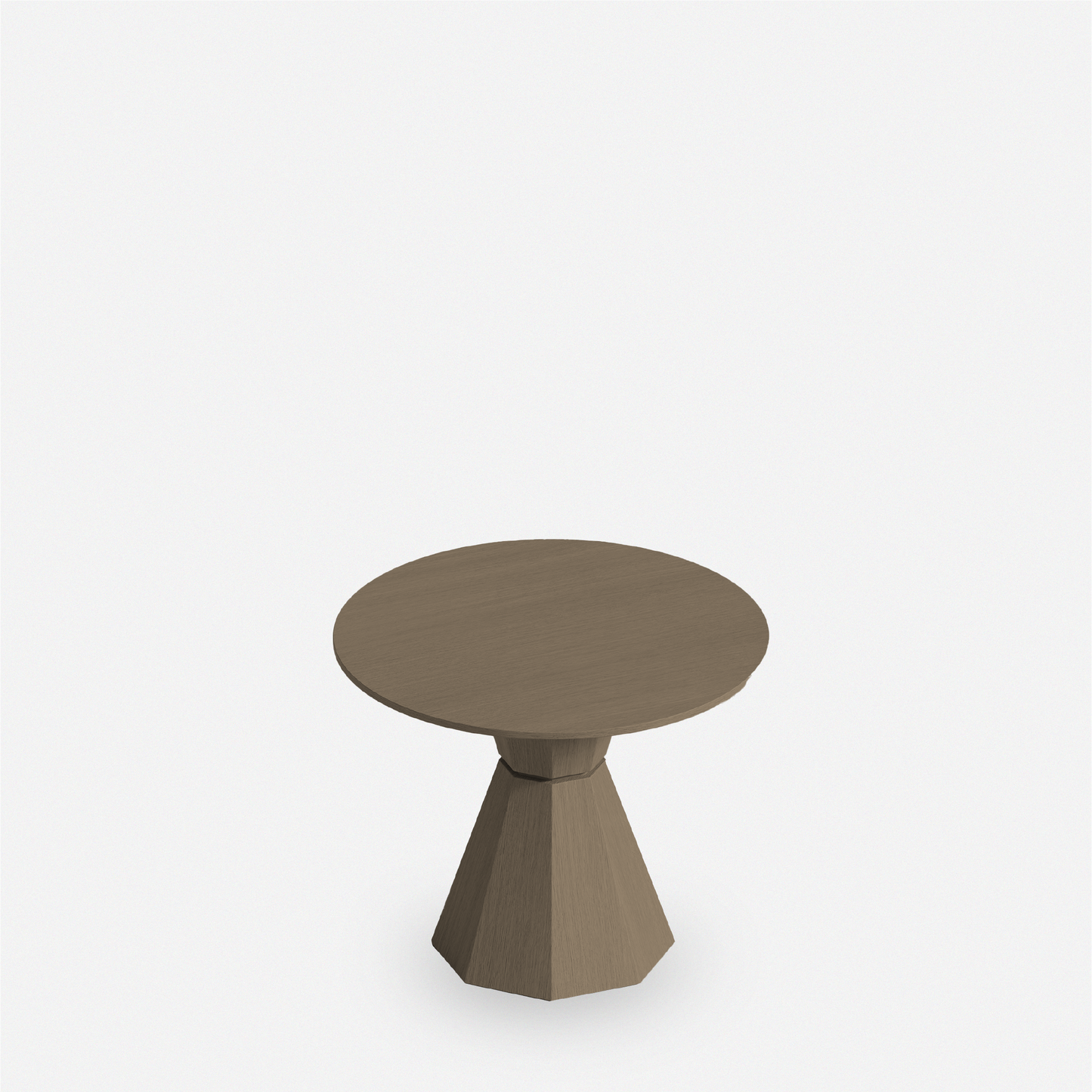 稜角圓几 Prismatic Round Table
