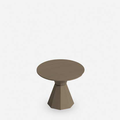 稜角圓几 Prismatic Round Table