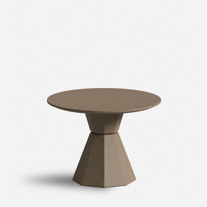 稜角圓几 Prismatic Round Table