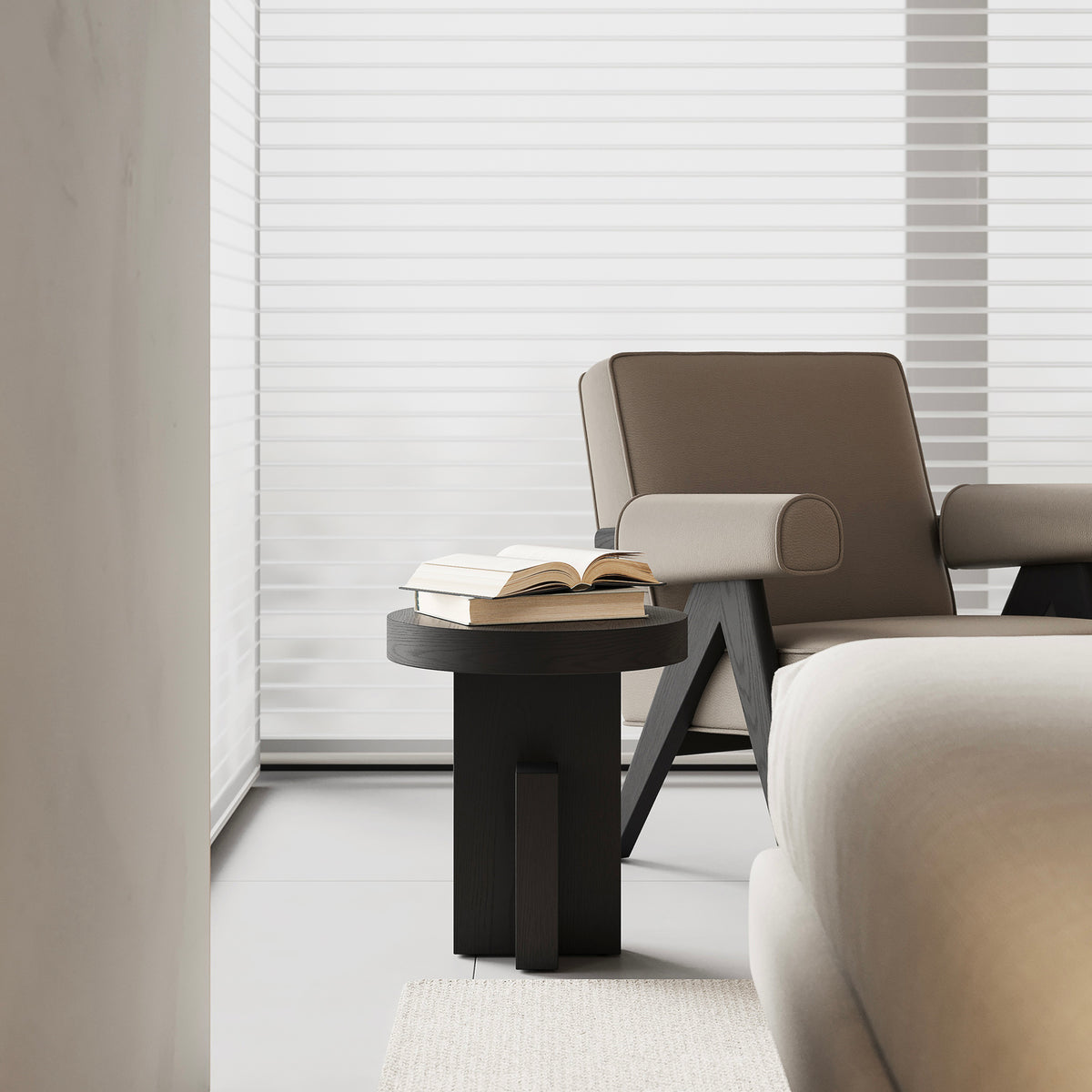 螺絲圓几 Screw Side Table