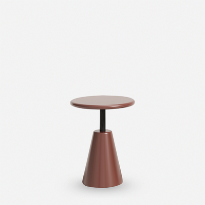 錐柱圓几 Tapered Pedestal Side Table