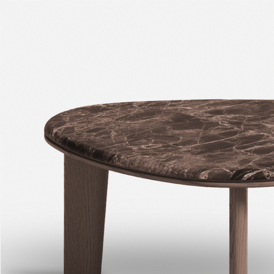 三角大理石茶几 Triangular Marble Table