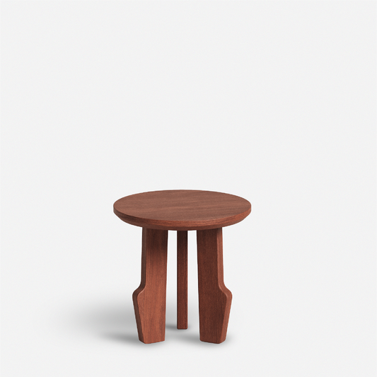 三腳柱圓几 Tripod Column Side Table