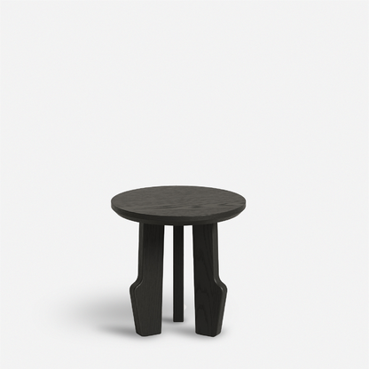 三腳柱圓几 Tripod Column Side Table